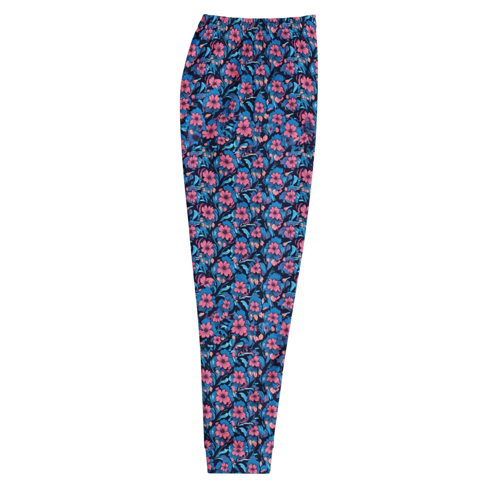 Neon Nightgarden on Men's Joggers — Right