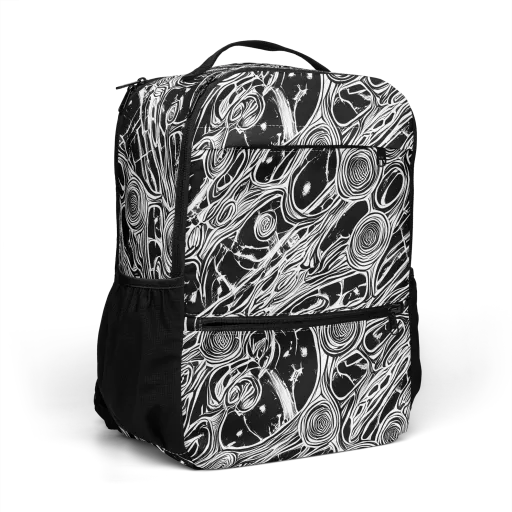 Inkwood Spiral on a Utility Backpack