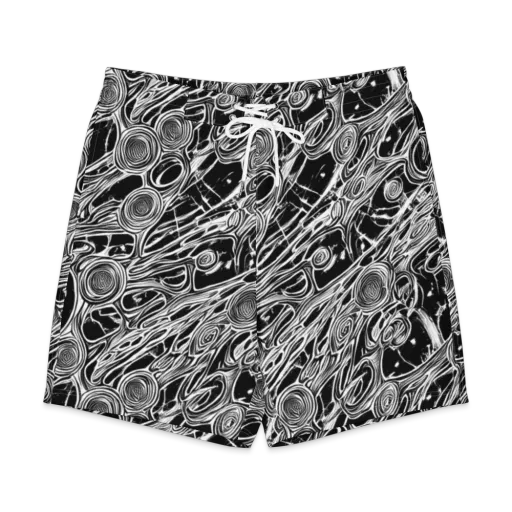 Inkwood Spiral on a Men's Board Shorts