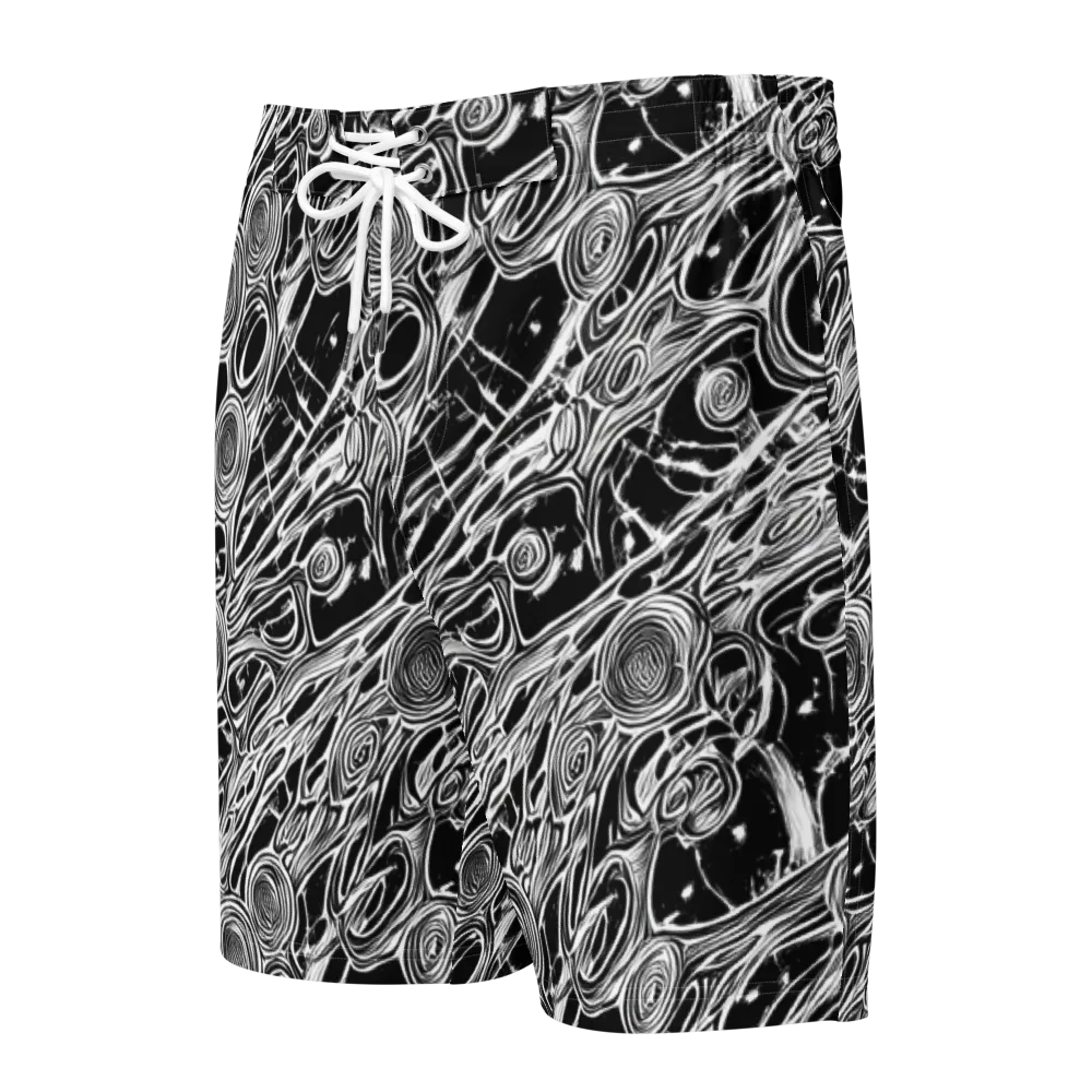 Inkwood Spiral on Men's Board Shorts — Front
