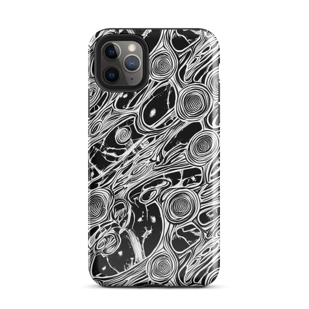Inkwood Spiral on Tough Case for iPhone® — Front
