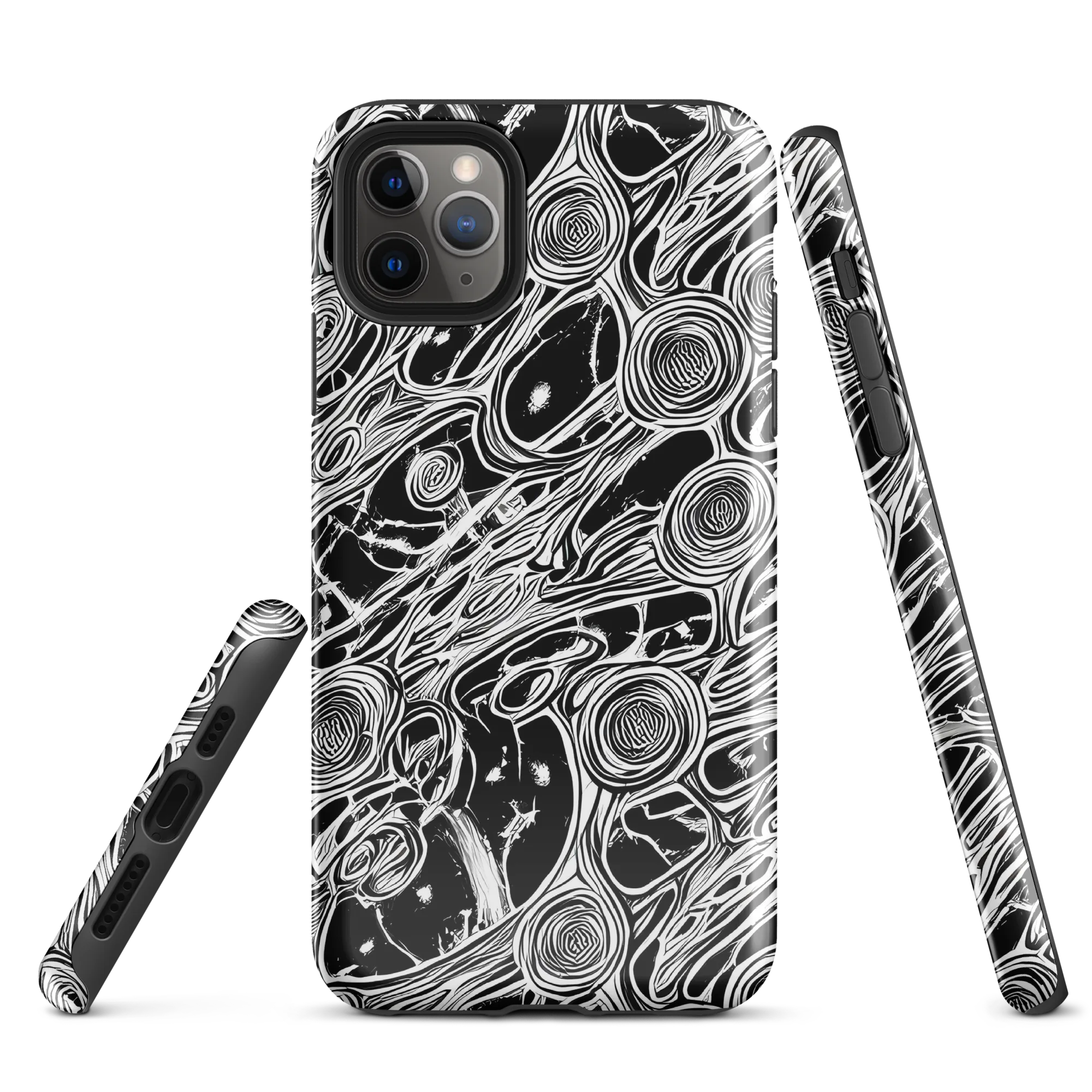 Inkwood Spiral on Tough Case for iPhone® — Front