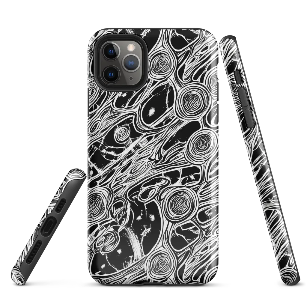 Inkwood Spiral on Tough Case for iPhone® — Front