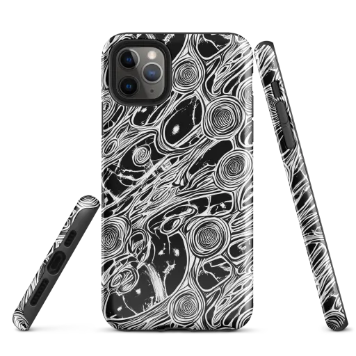 Inkwood Spiral on a Tough Case for iPhone®