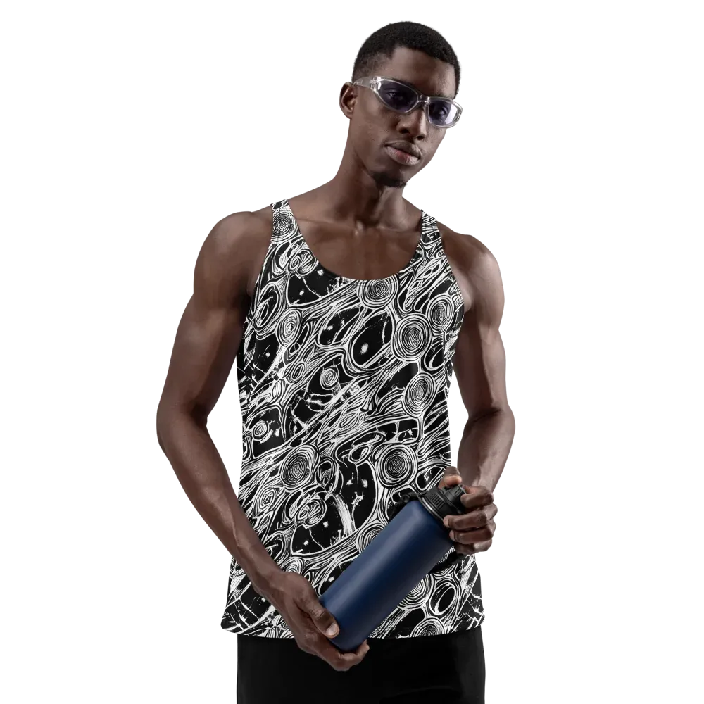 Inkwood Spiral on Men's Tank Top — Front