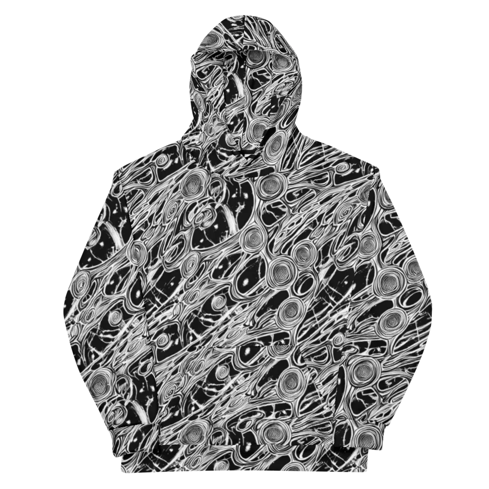 Inkwood Spiral on Cotton Hoodie — Front