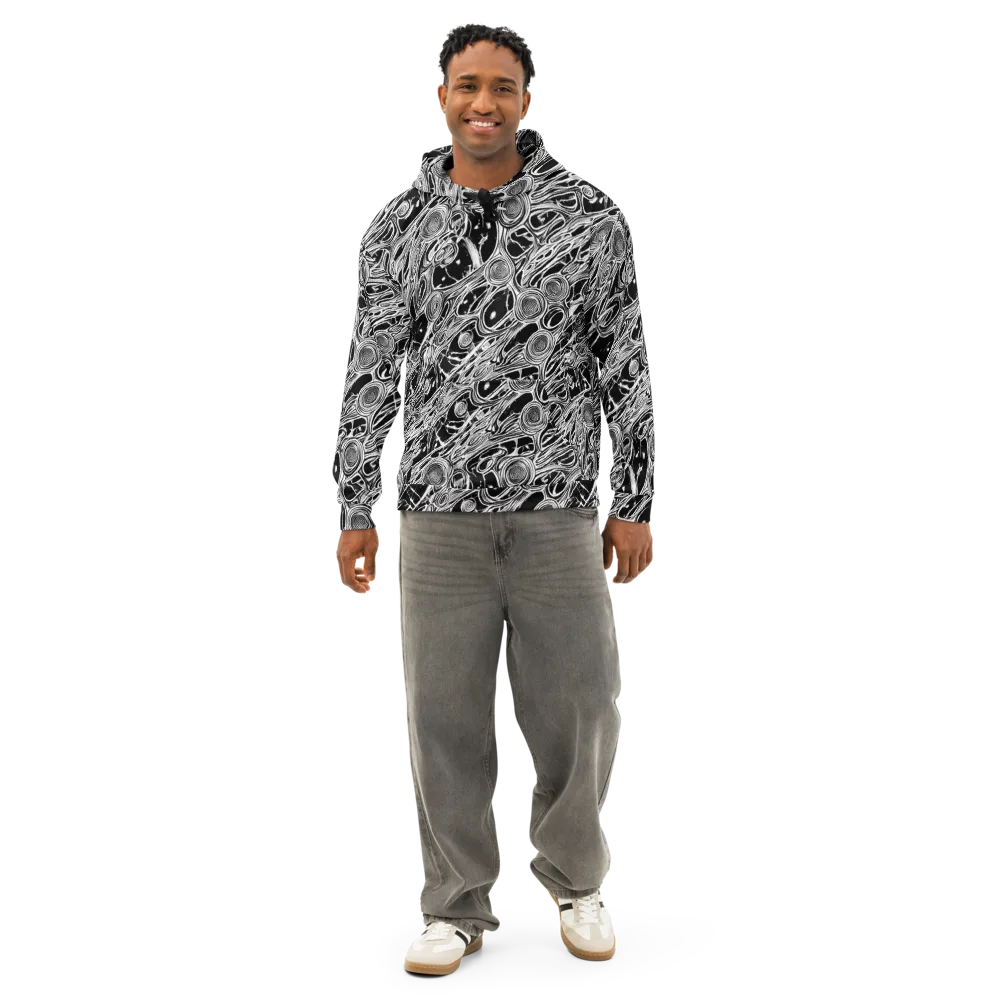 Inkwood Spiral on Cotton Hoodie — Front