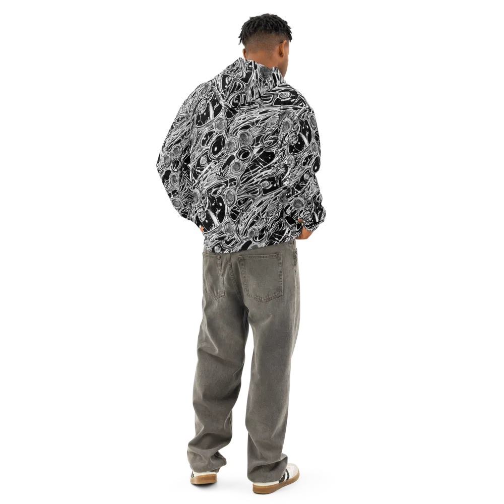 Inkwood Spiral on Cotton Hoodie — Back
