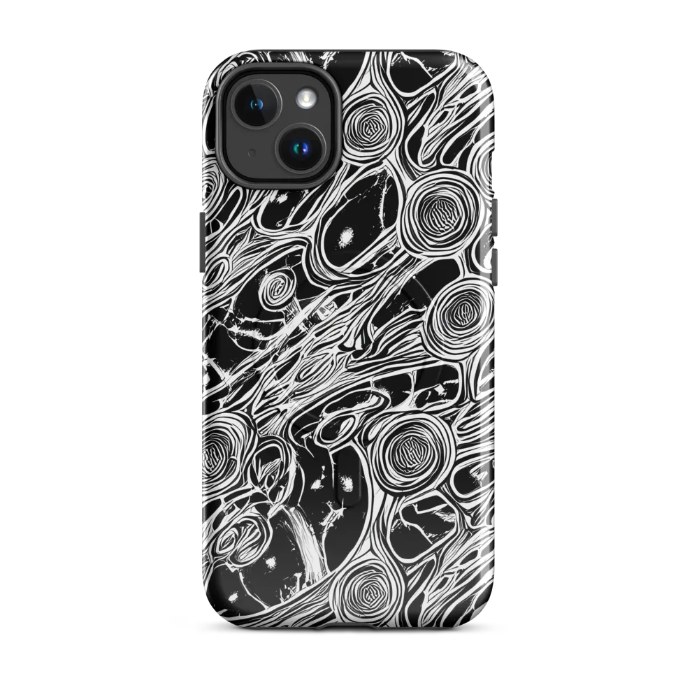 Inkwood Spiral on MagSafe Tough Case for iPhone® — Front