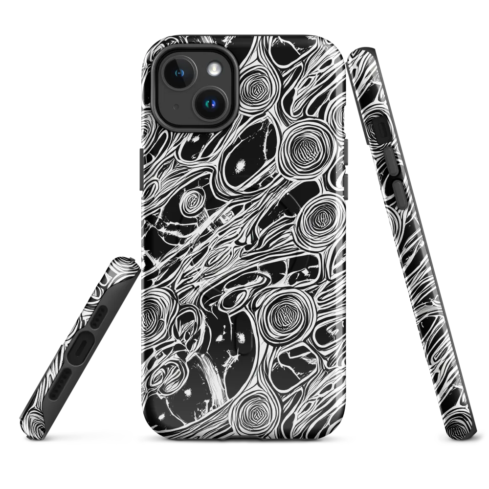 Inkwood Spiral on MagSafe Tough Case for iPhone® — Front