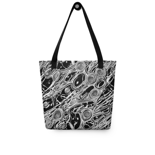 Inkwood Spiral on a Tote Bag