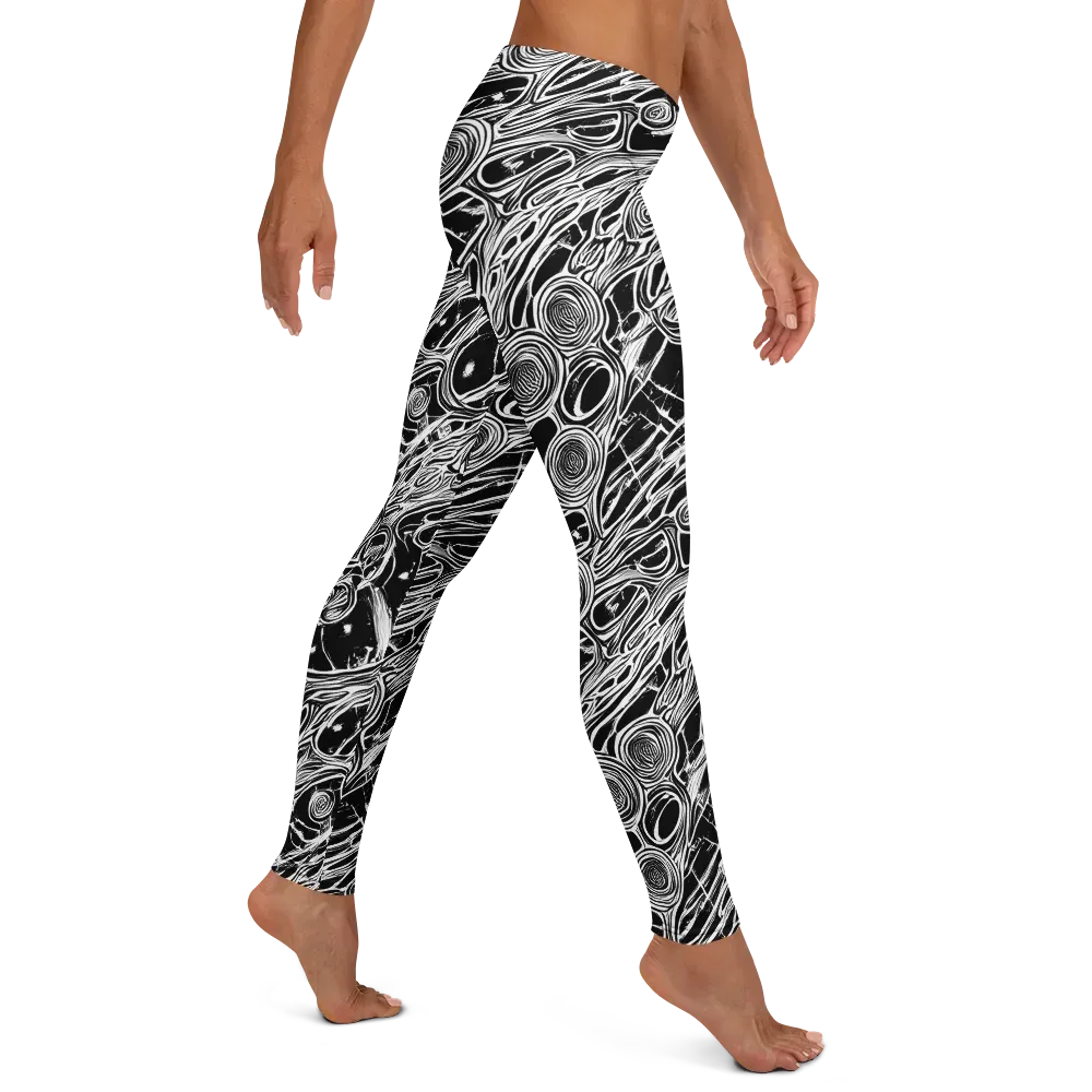 Inkwood Spiral on Leggings — Right