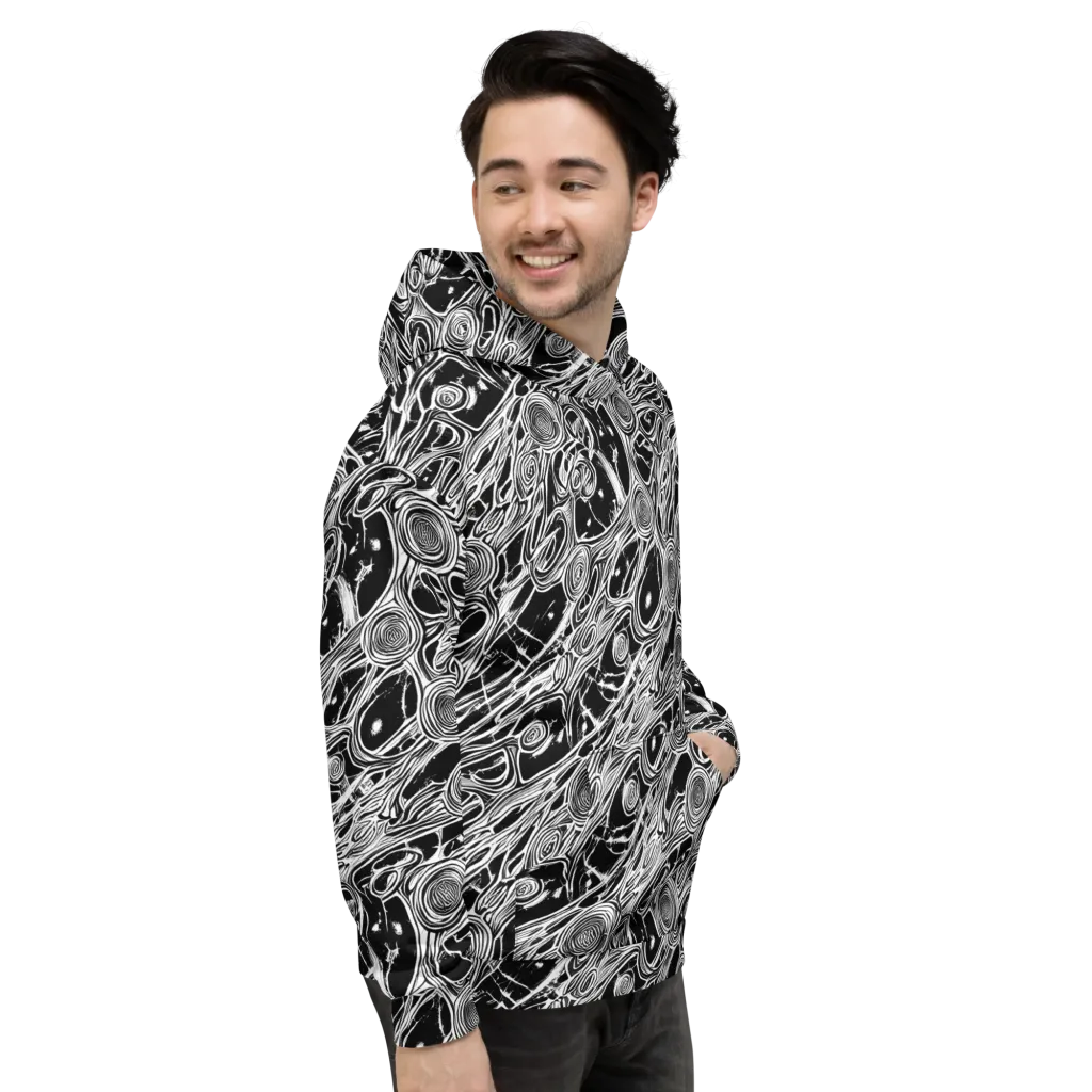 Inkwood Spiral on Hoodie — Right
