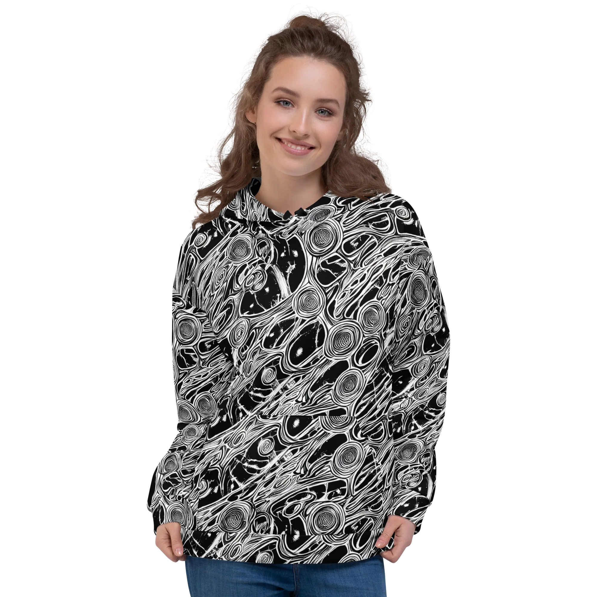 Inkwood Spiral on Hoodie — Front
