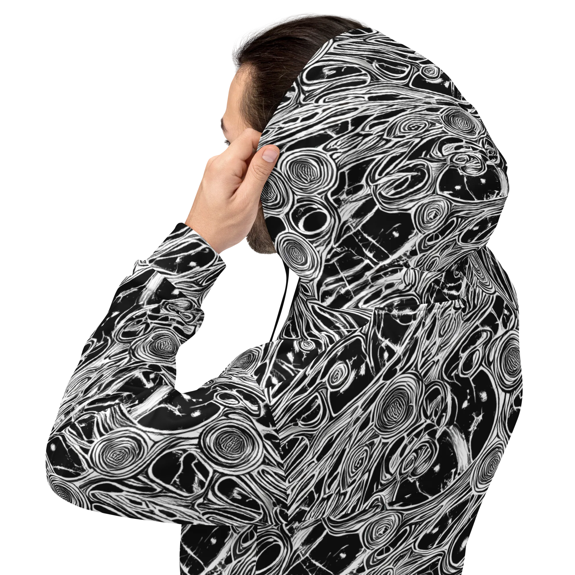Inkwood Spiral on Hoodie — Back