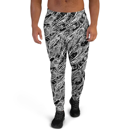 Inkwood Spiral on a Men's Joggers