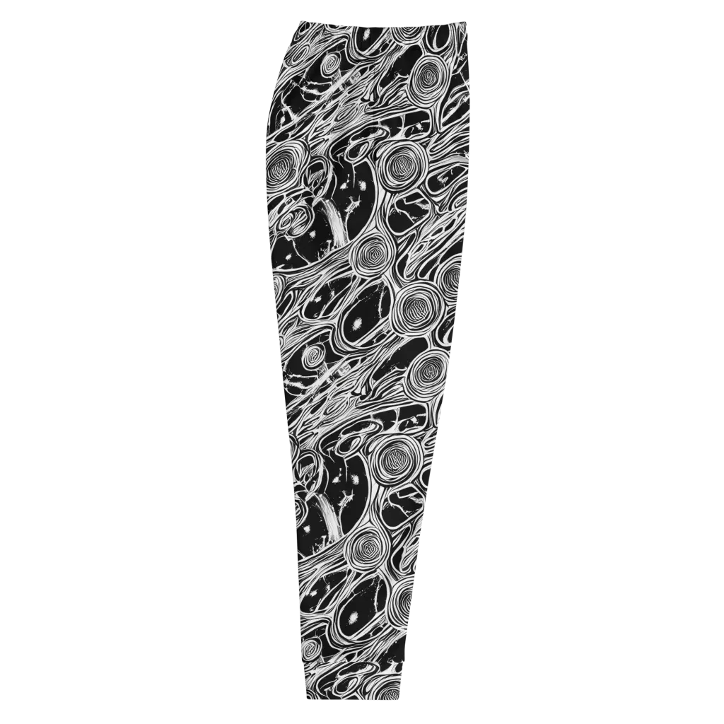 Inkwood Spiral on Men's Joggers — Right