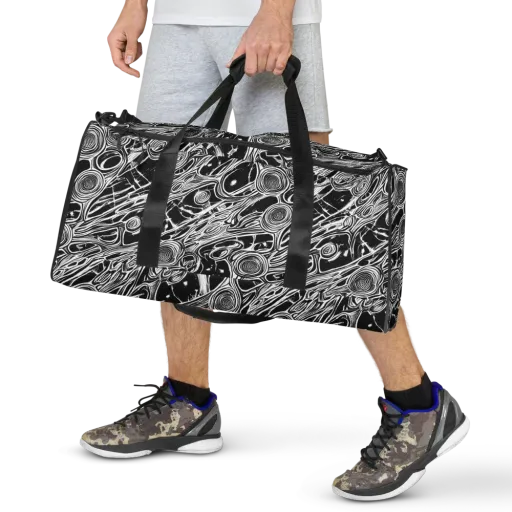 Inkwood Spiral on a Duffle Bag