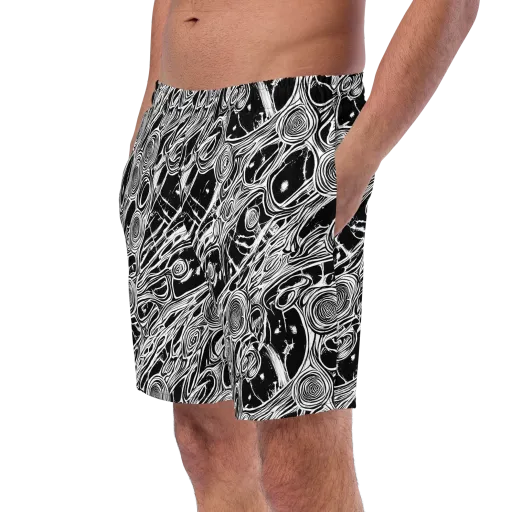 Inkwood Spiral on a Swim Trunks