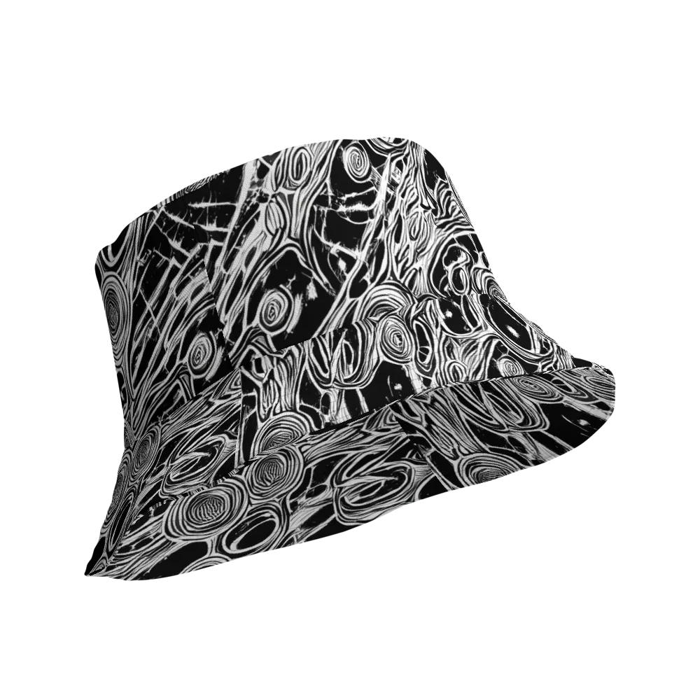Inkwood Spiral on Reversible Bucket Hat — Product details Outside