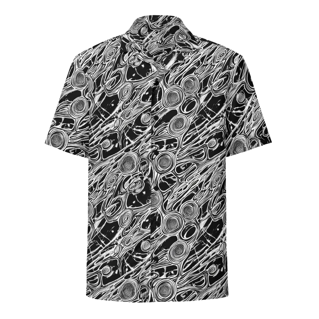 Inkwood Spiral on Button Shirt — Front