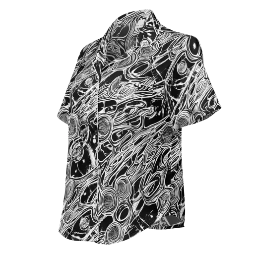 Inkwood Spiral on a Women's Short Sleeve Pajama Top