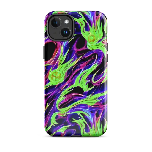 Lime After Dark on a MagSafe Tough Case for iPhone®