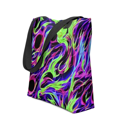 Lime After Dark on a Tote Bag