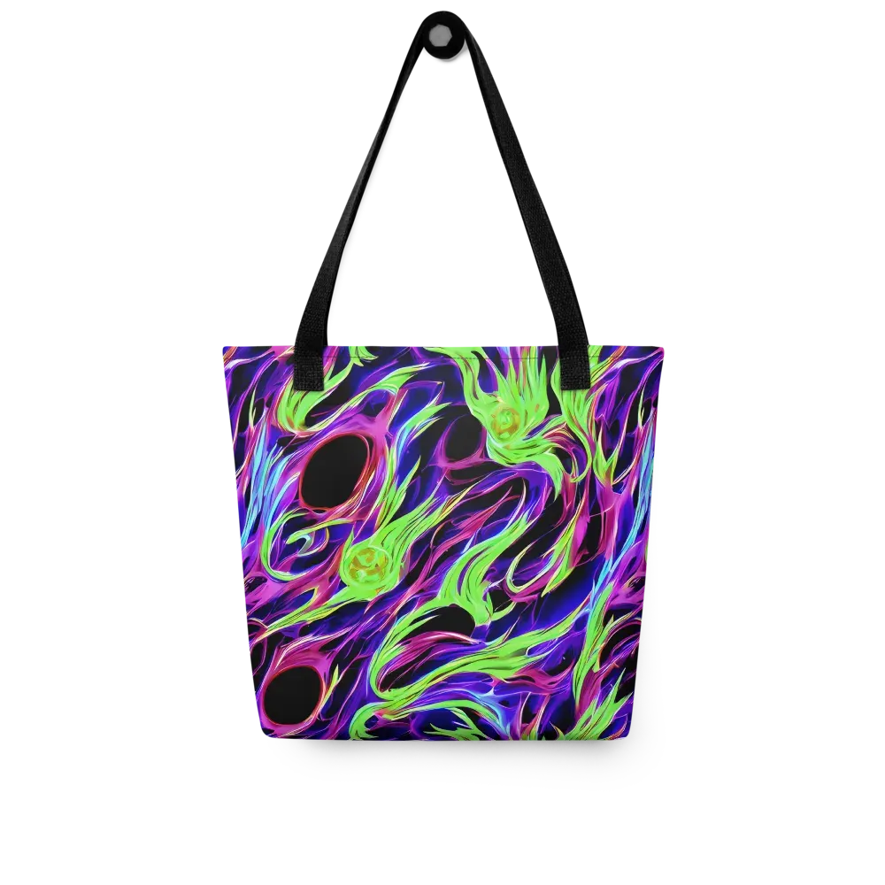 Lime After Dark on Tote Bag — Front