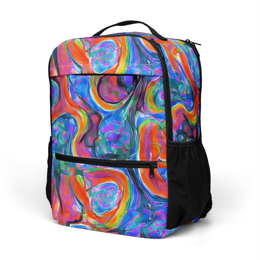 Liquid Spectrum on Utility Backpack — Left Front