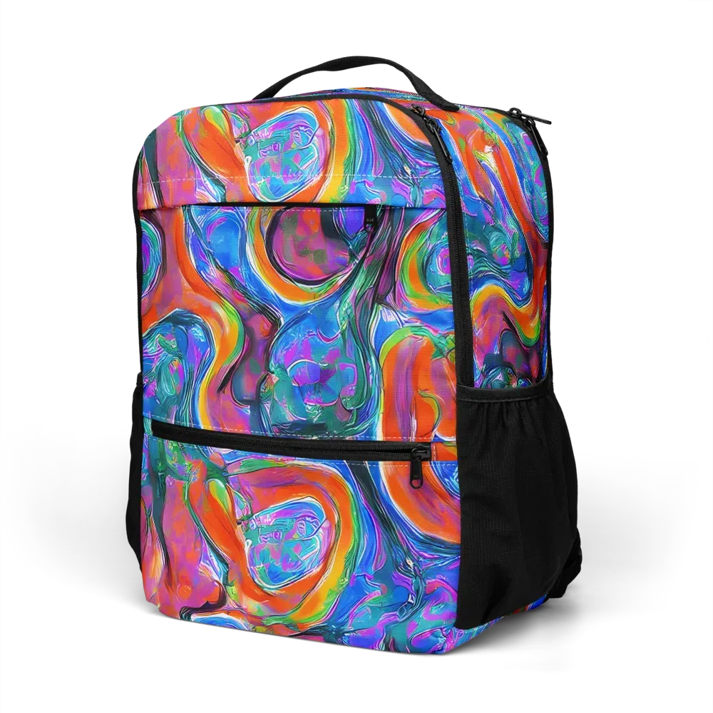 Liquid Spectrum on Utility Backpack — Left Front