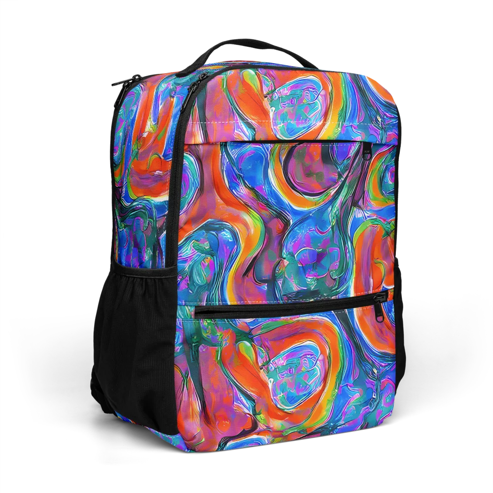 Liquid Spectrum on Utility Backpack — Right Front