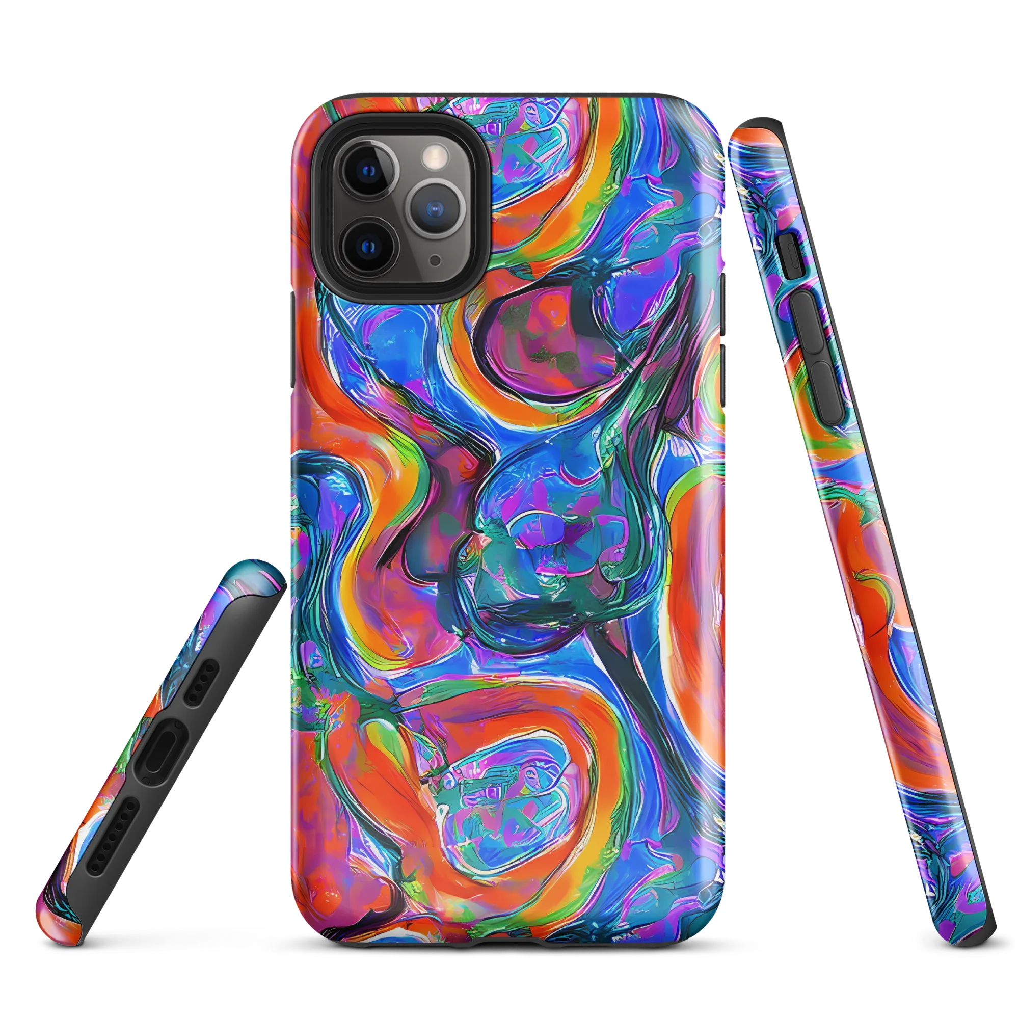 Liquid Spectrum on Tough Case for iPhone® — Front