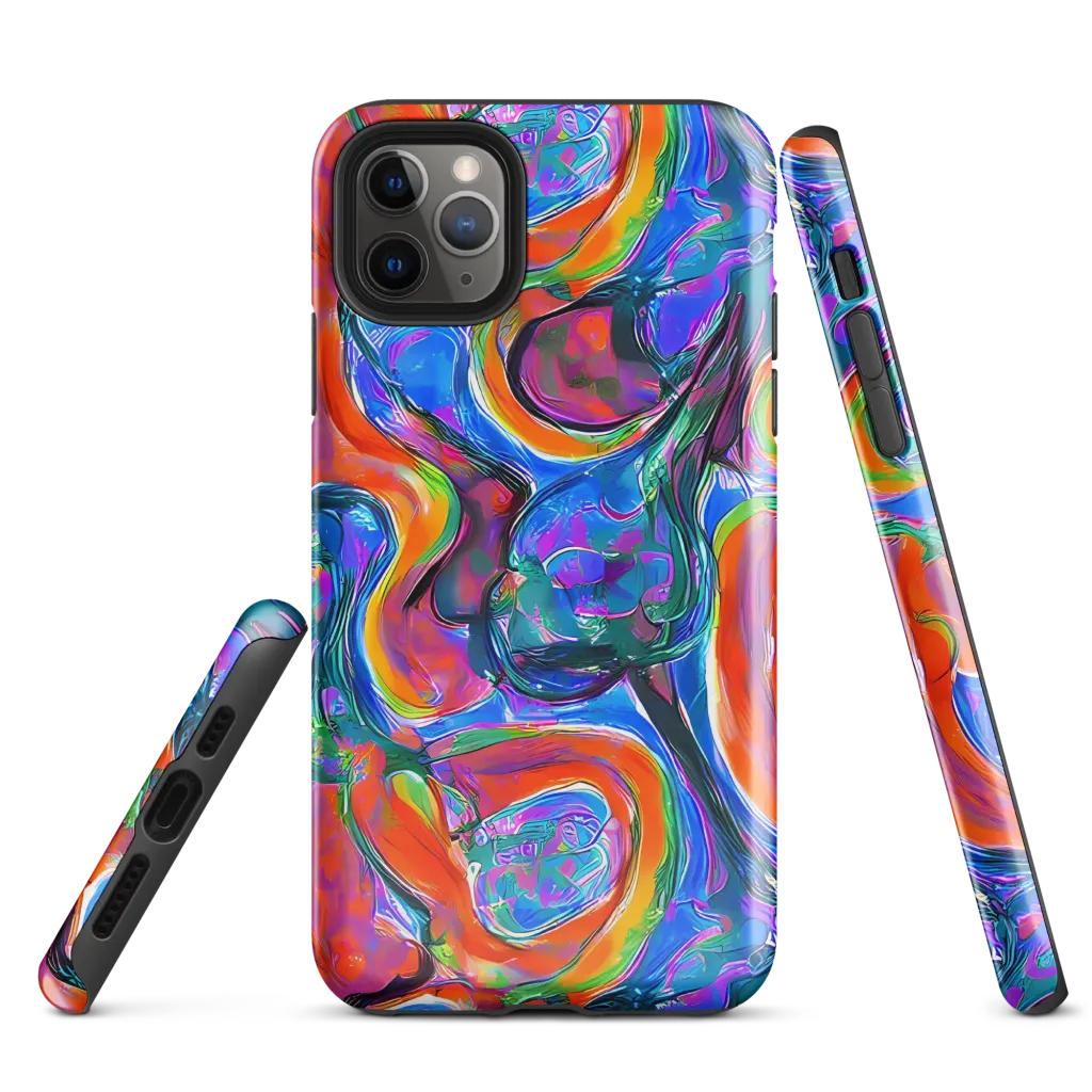 Liquid Spectrum on Tough Case for iPhone® — Front