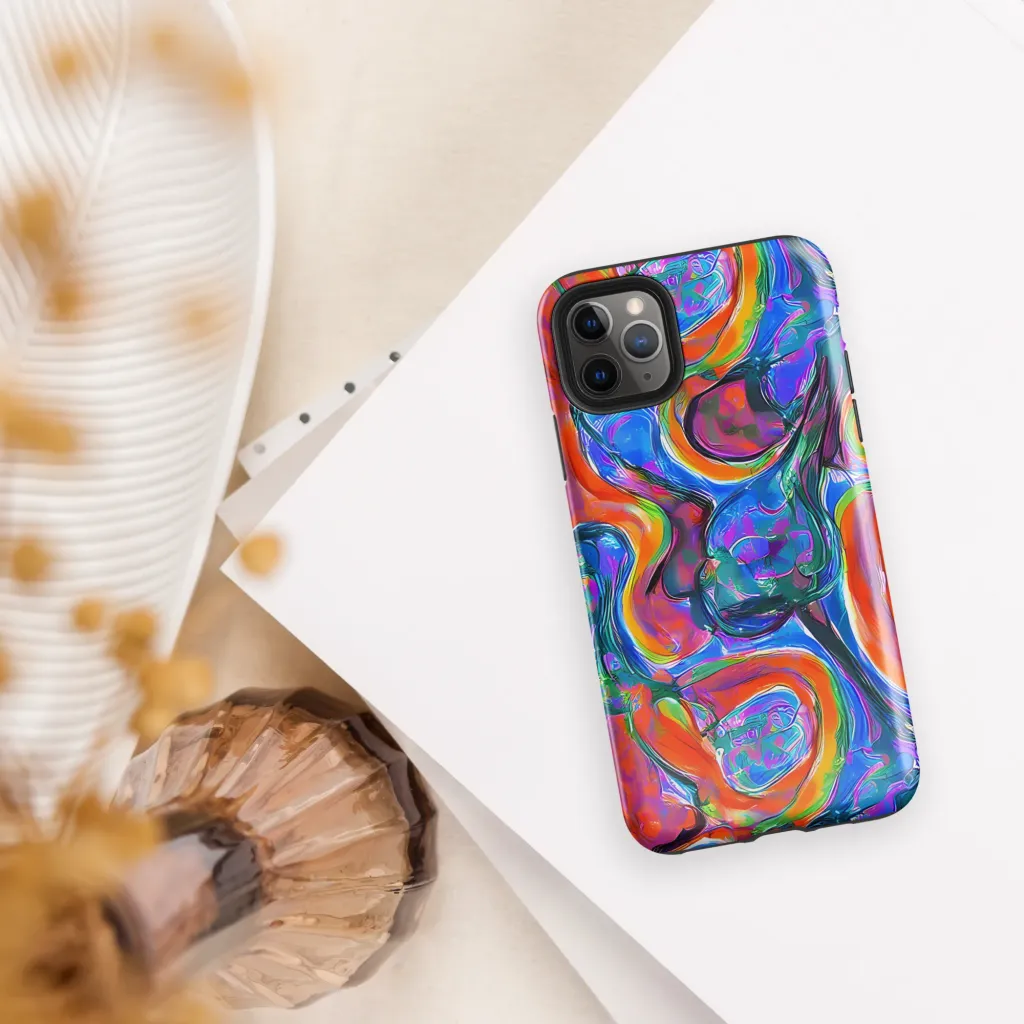 Liquid Spectrum on Tough Case for iPhone® — Front