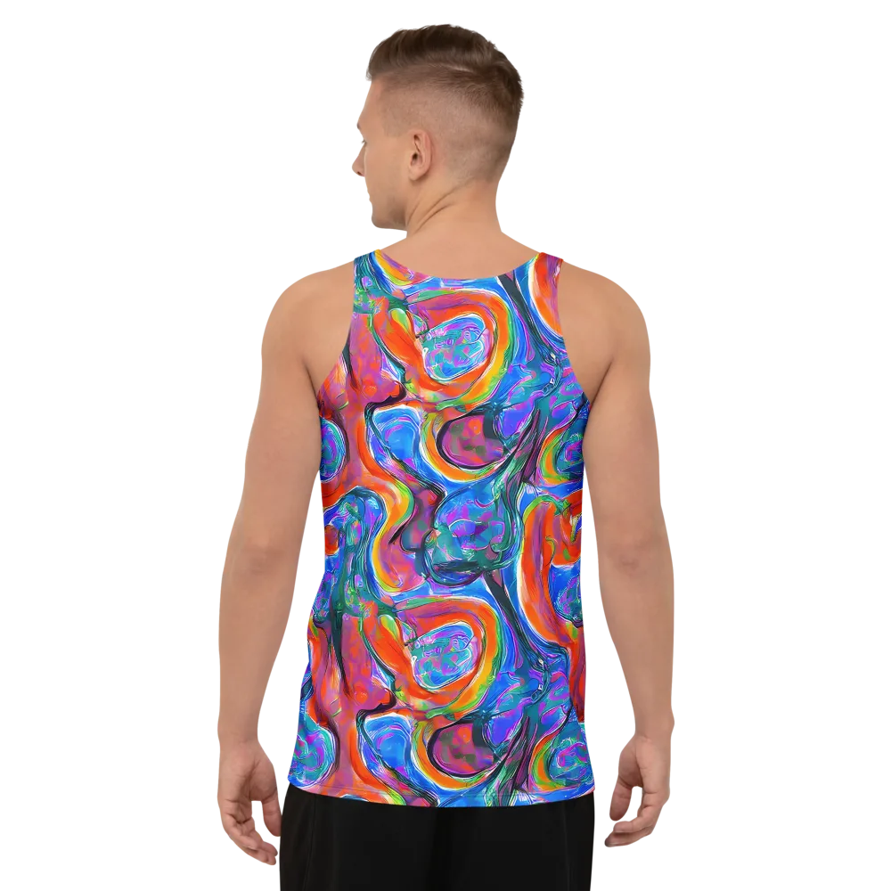 Liquid Spectrum on Men's Tank Top — Back
