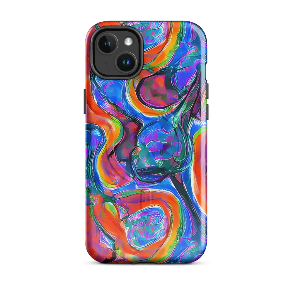 Liquid Spectrum on MagSafe Tough Case for iPhone® — Front