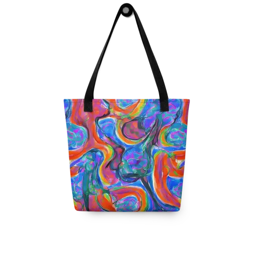 Liquid Spectrum on a Tote Bag