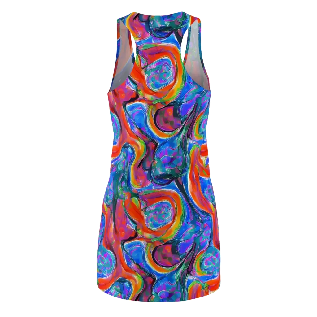 Liquid Spectrum on Racerback Dress — Back