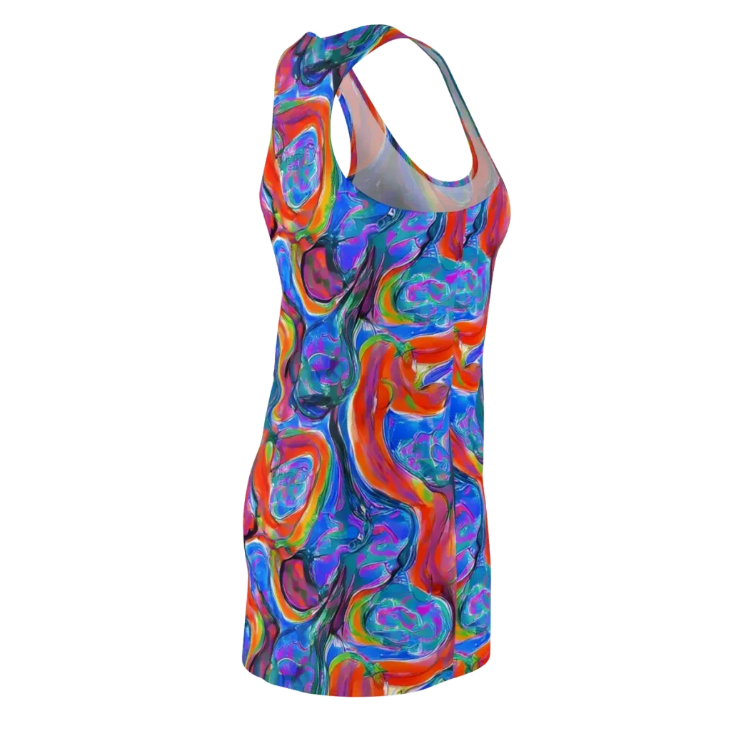 Liquid Spectrum on Racerback Dress — Back Side