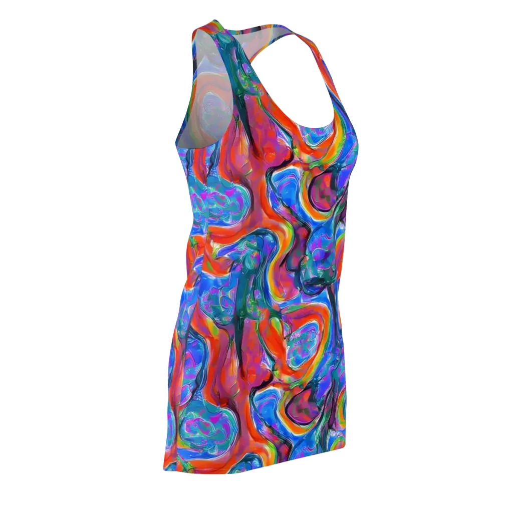 Liquid Spectrum on Racerback Dress — Front Side