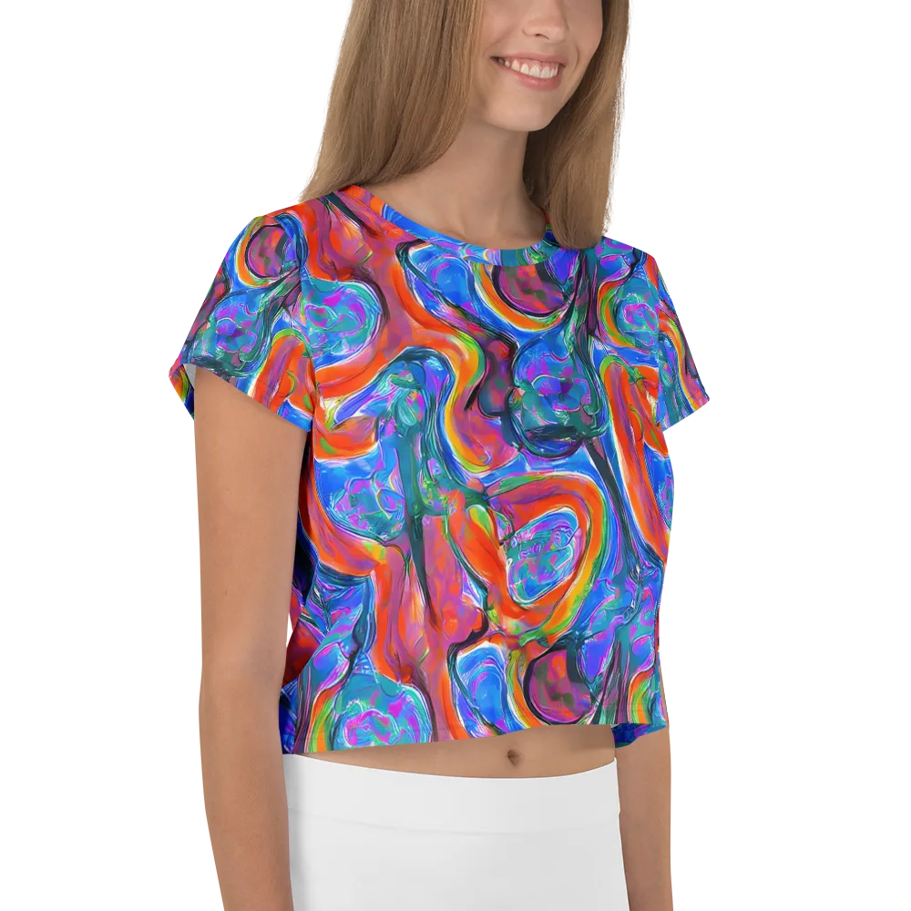 Liquid Spectrum on Crop Tee — Right