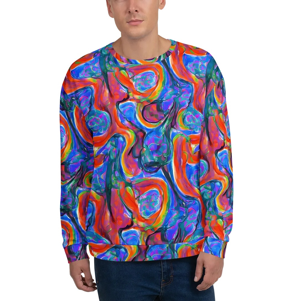 Liquid Spectrum on Sweatshirt — Front