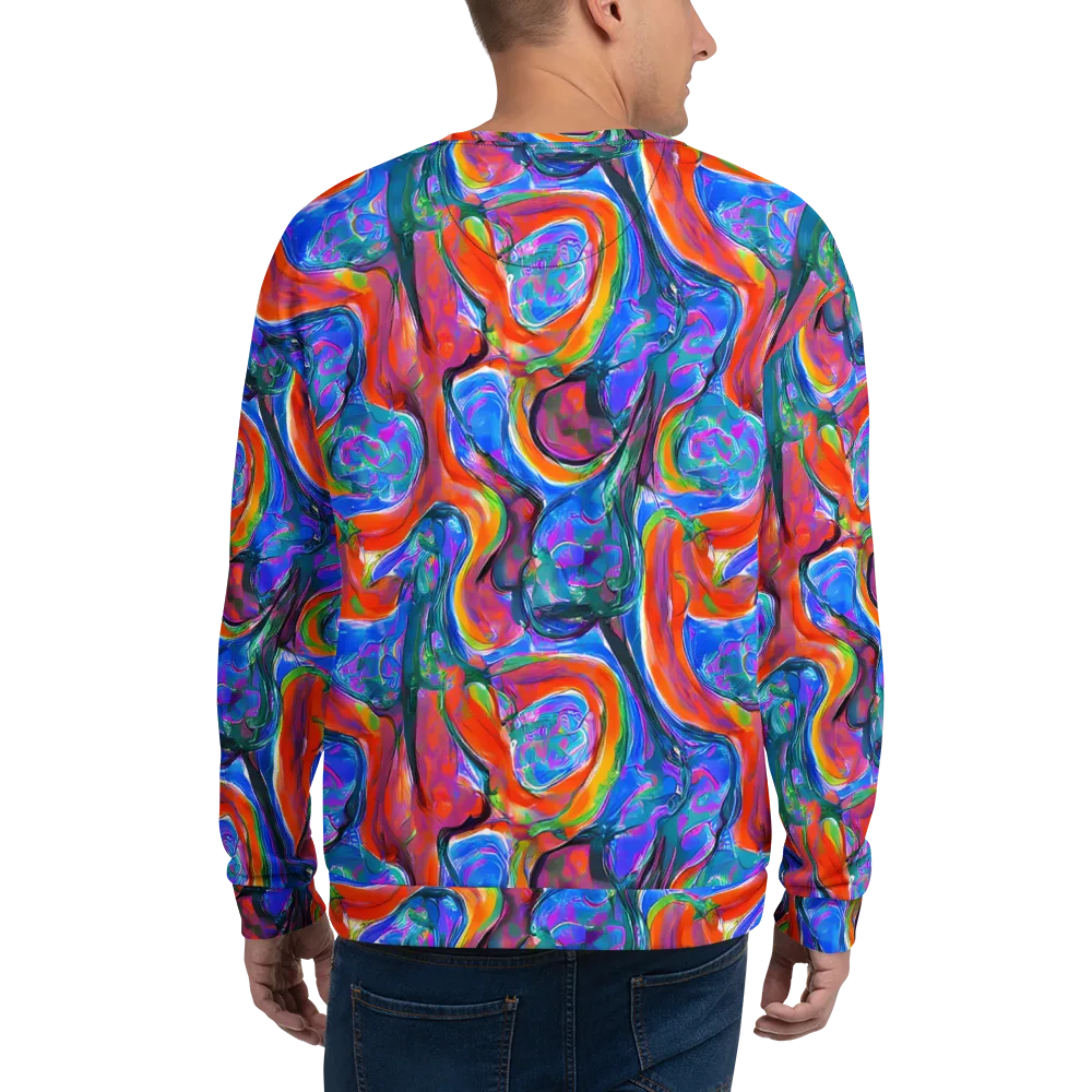 Liquid Spectrum on Sweatshirt — Back