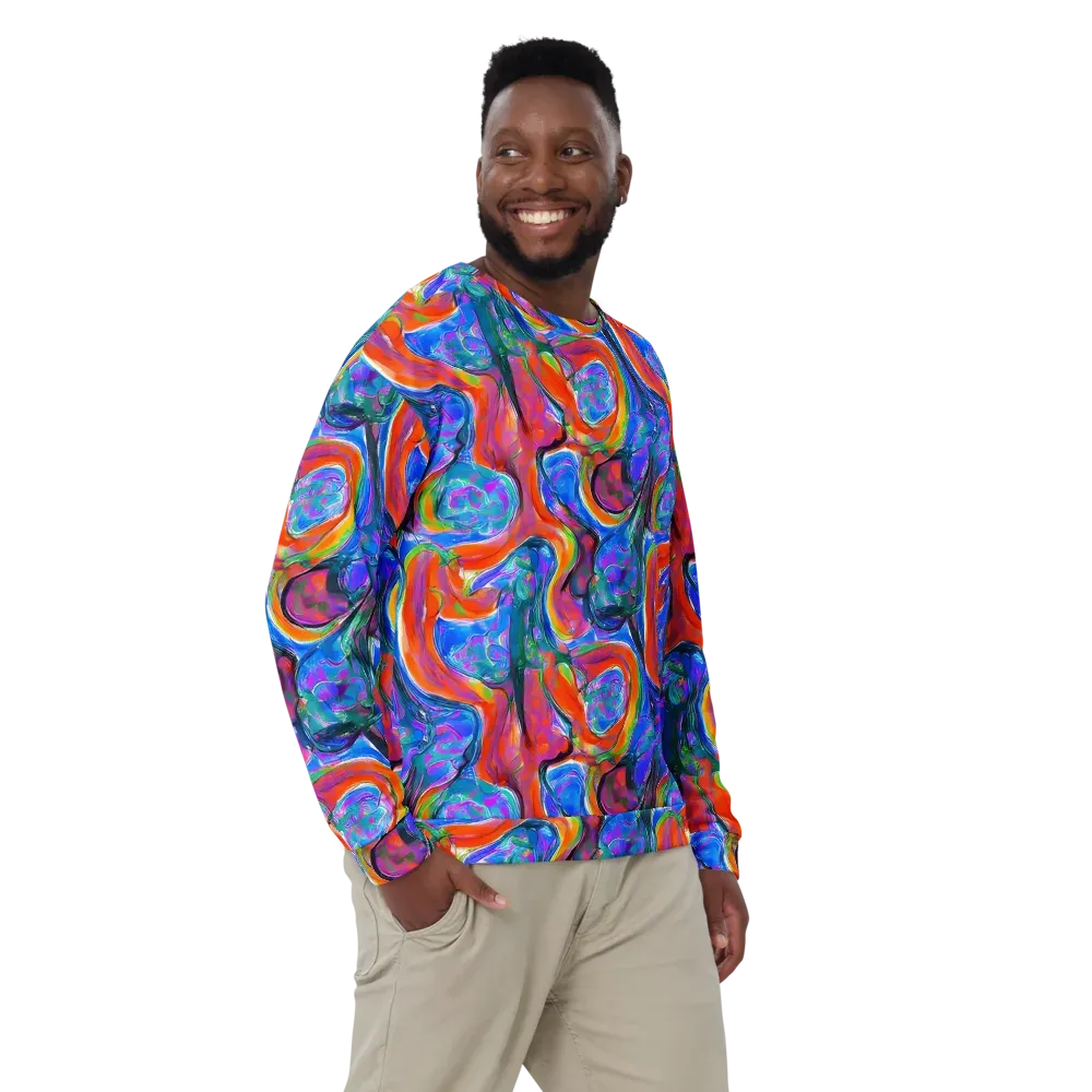 Liquid Spectrum on Sweatshirt — Front