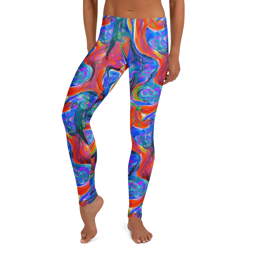 Liquid Spectrum on Leggings — Front