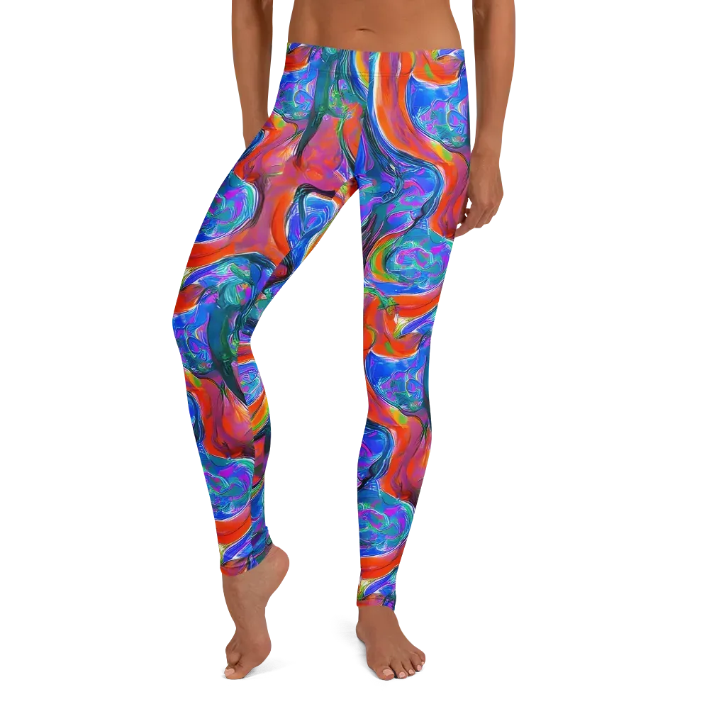 Liquid Spectrum on Leggings — Front