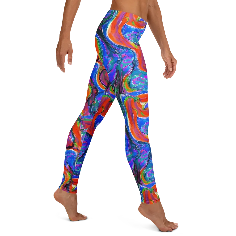 Liquid Spectrum on Leggings — Right