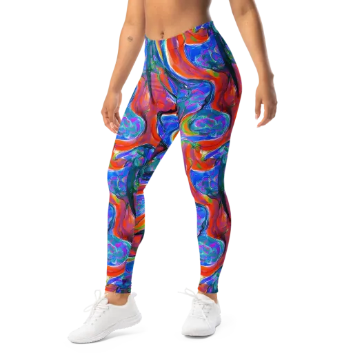Liquid Spectrum on a Leggings