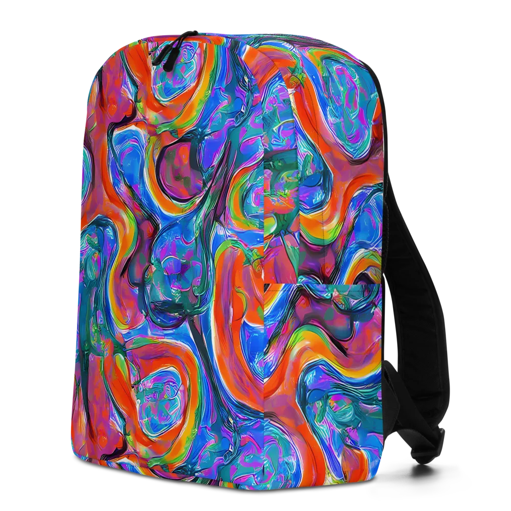 Liquid Spectrum on Minimalist Backpack — Left